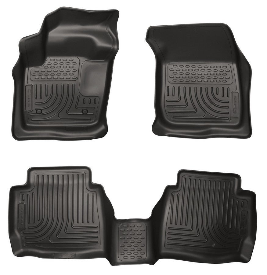 Husky Liners 99751 WeatherBeater Front and Second Row Floor Liners for Ford Fusion 2013-2016