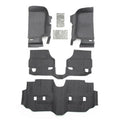 Husky Liners Impact Liner for Jeep Wrangler JK 2007-2018 Four-Door Black Plastic Cargo and Floor Mat