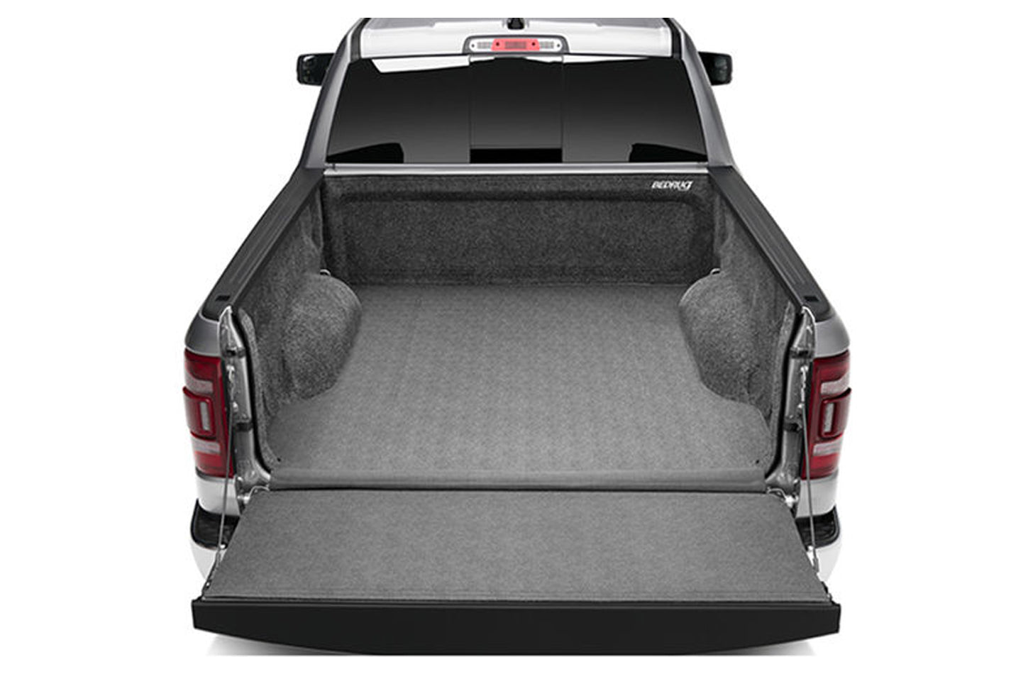 Husky Liners HILC19CCK Impact Bed Mat for GM Fullsize Trucks, 5.8 ft Bed, Black Plastic