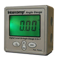 Intercomp 102144 Digital Angle Gauge with Magnetic Base for Precise Measurement