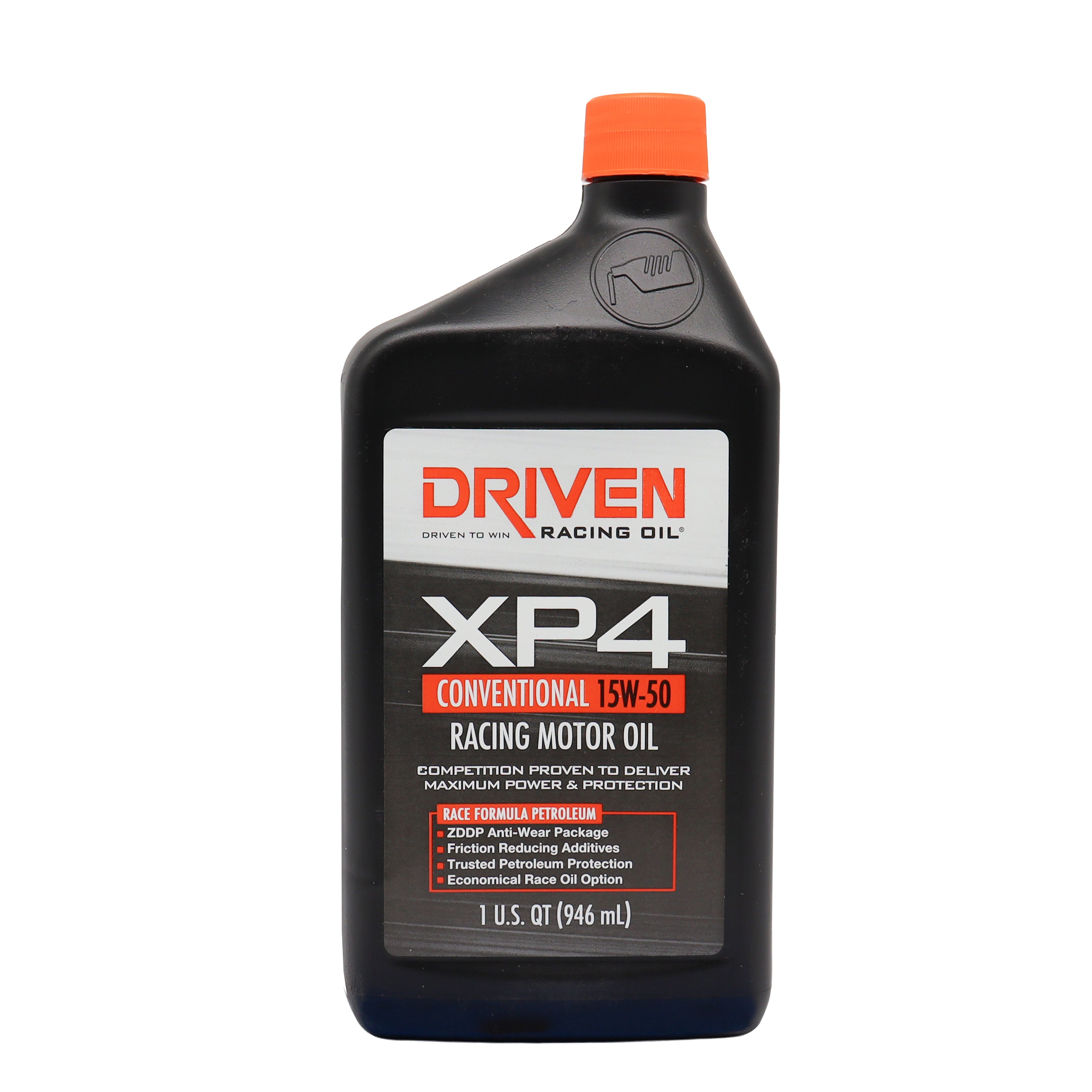 Driven Racing Oil XP4 15W50 Conventional Motor Oil, 1 Quart Bottle