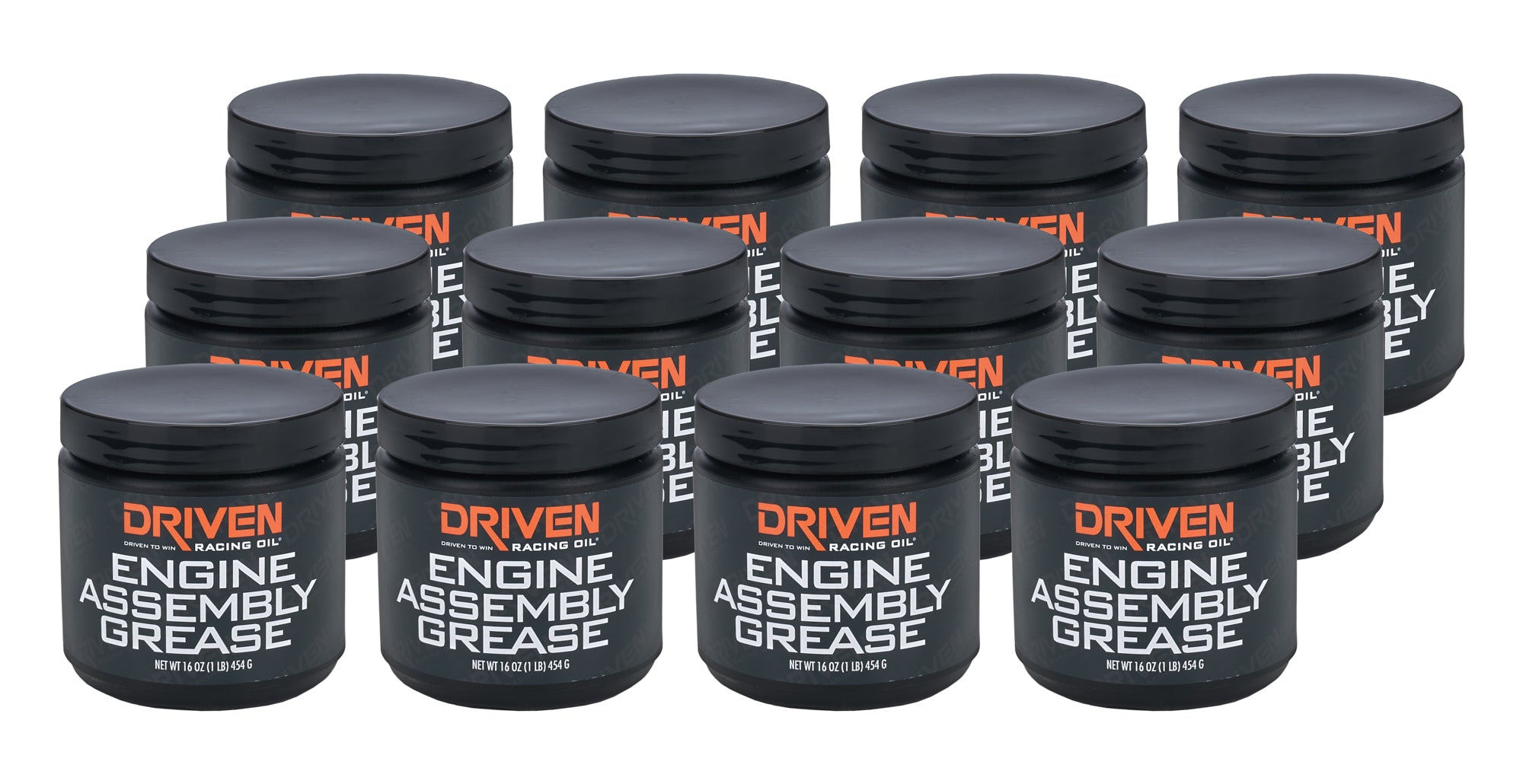 Driven Racing Oil Assembly Lubricant 00728-12, 1 lb Can, Set of 12