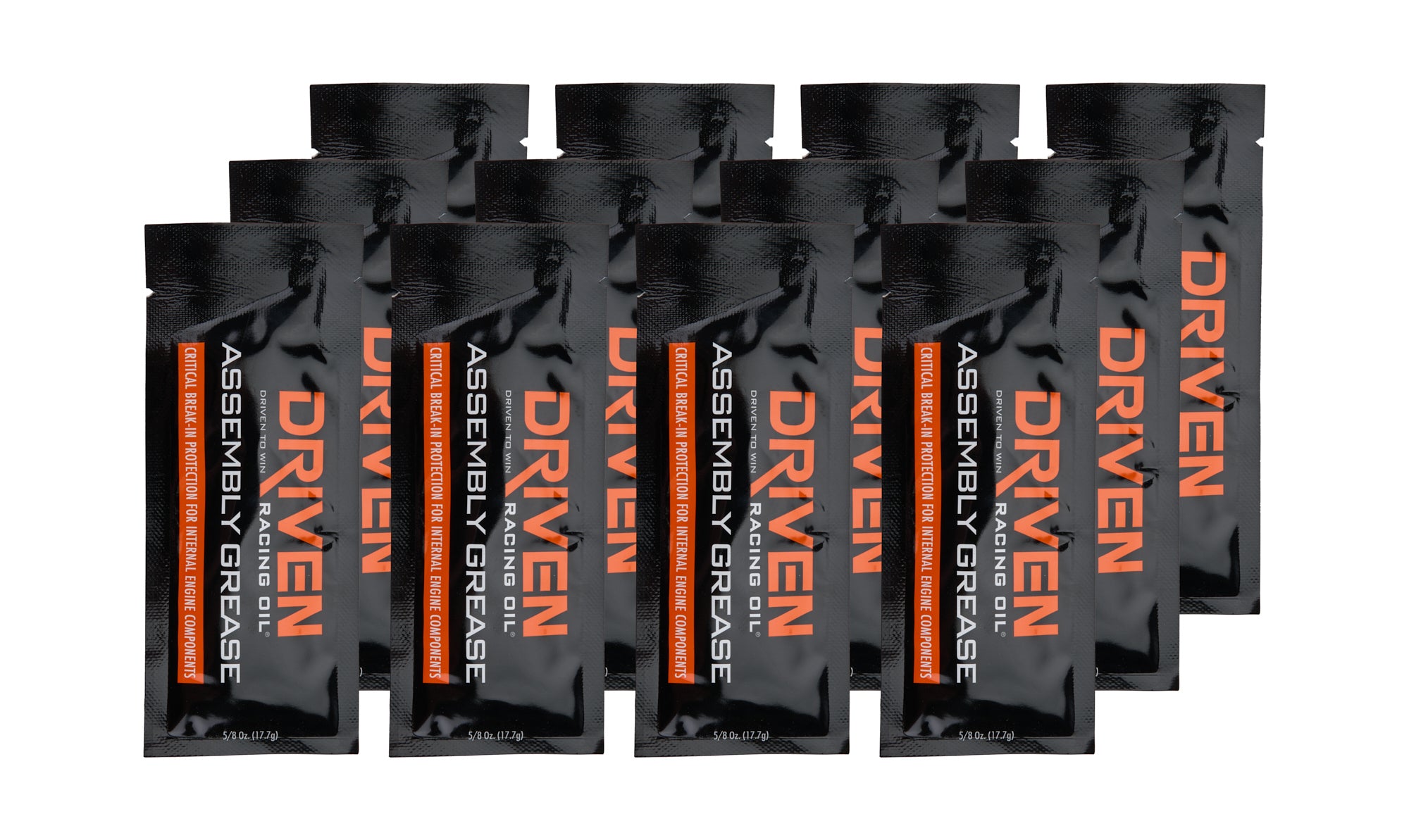 Driven Racing Oil Assembly Lubricant 00734-12, 5/8 oz Packets, Set of 12