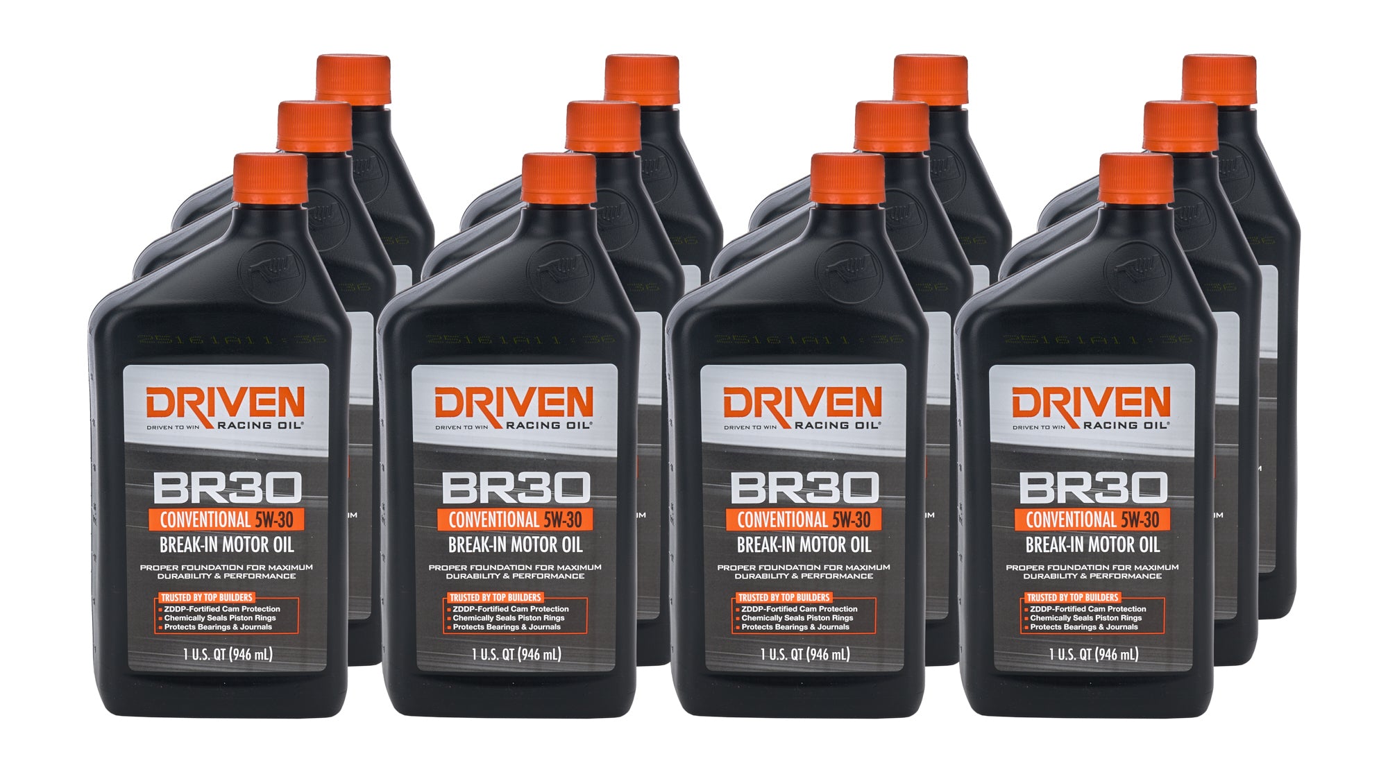 Driven Racing Oil BR30 5W30 Break-In Oil Conventional Case of 12 Quarts
