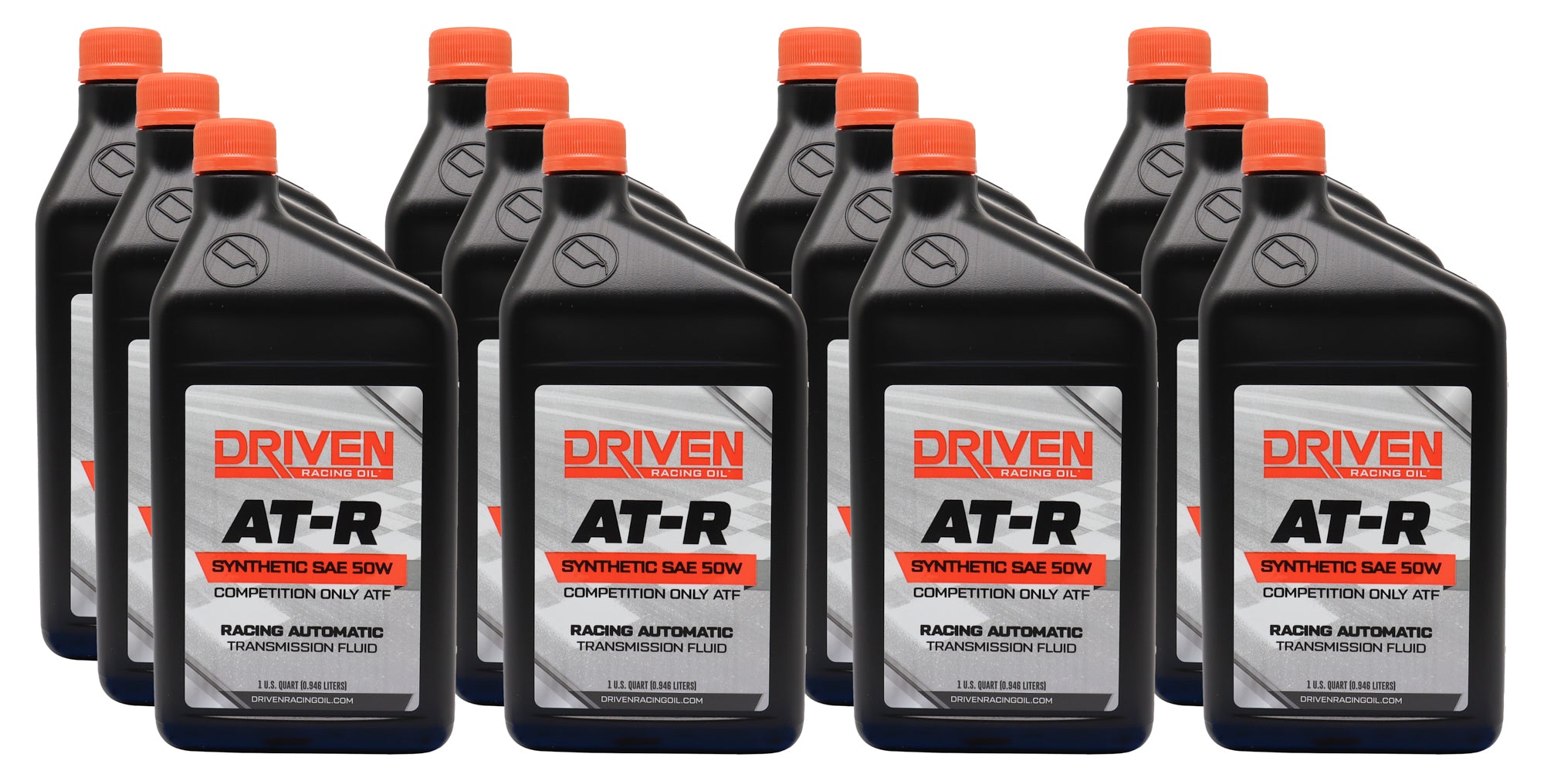 Driven Racing Oil AT-R 50W Synthetic Automatic Transmission Fluid Case of 12 Quarts