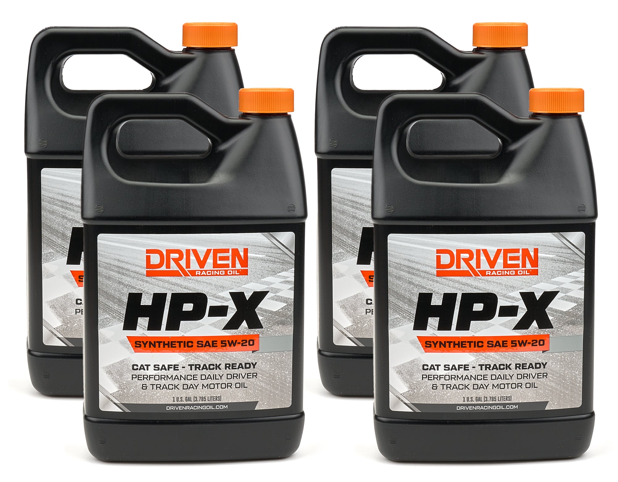 Driven Racing Oil HP-X 5W20 Synthetic Motor Oil Case of 4 Gallons