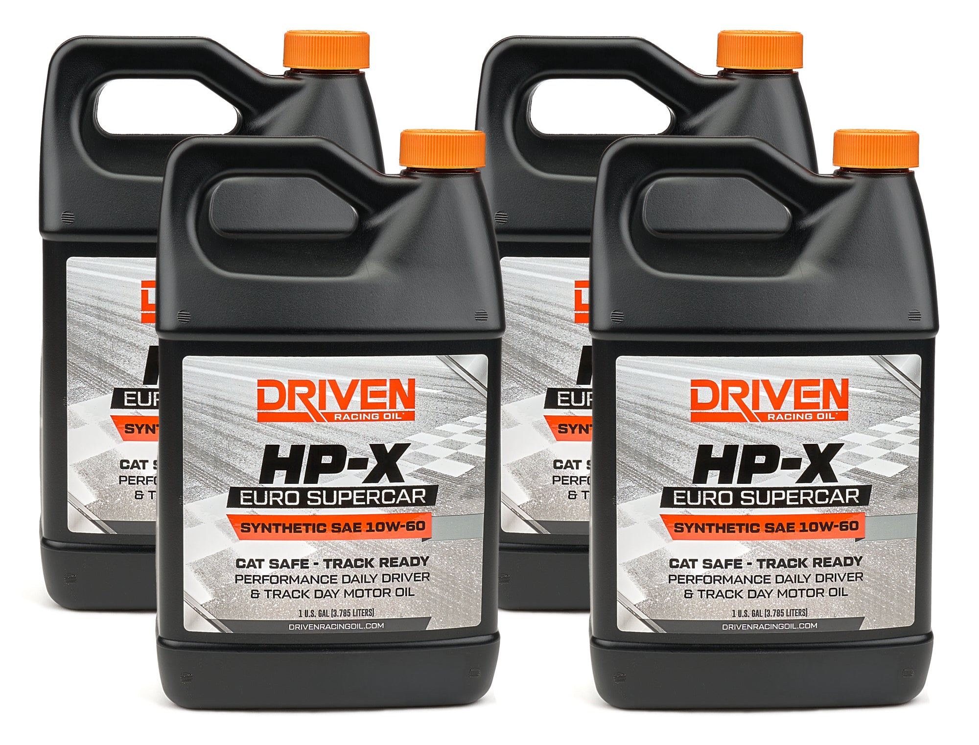 Driven Racing Oil HP-X 10W60 Synthetic Motor Oil Set of 4 Gallons