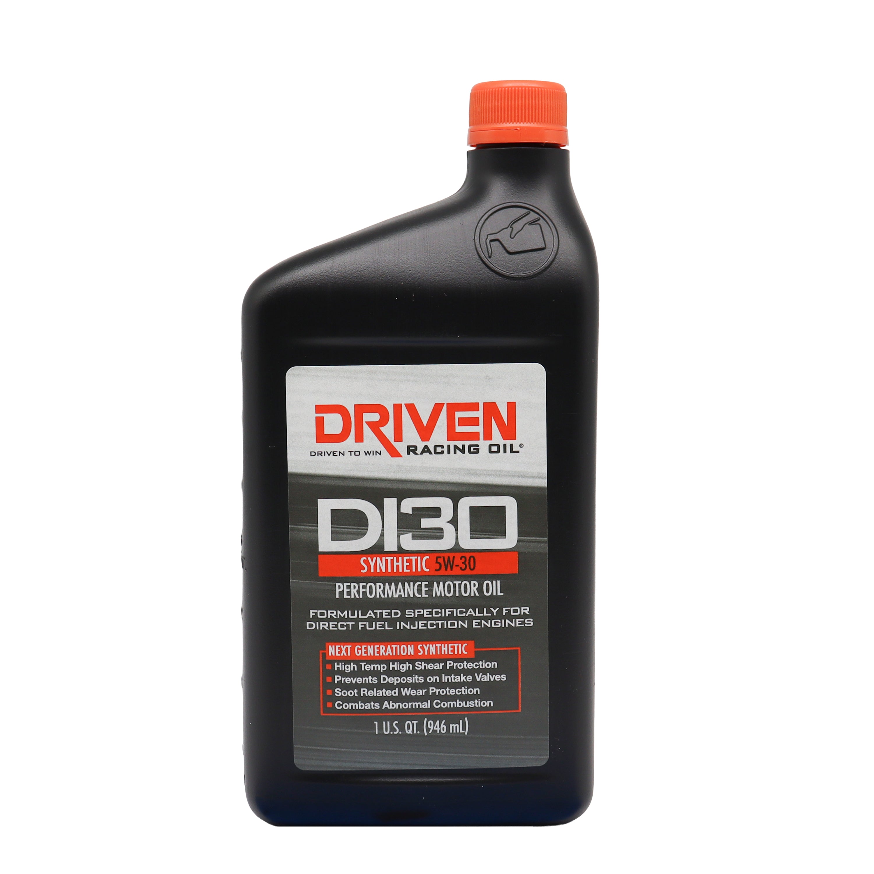 Driven Racing Oil DI30 5W30 Synthetic Motor Oil, 1 Quart Bottle