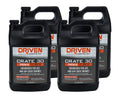 Driven Racing Oil Crate 30 10W30 Synthetic Motor Oil Case of 4 Gallon Jugs