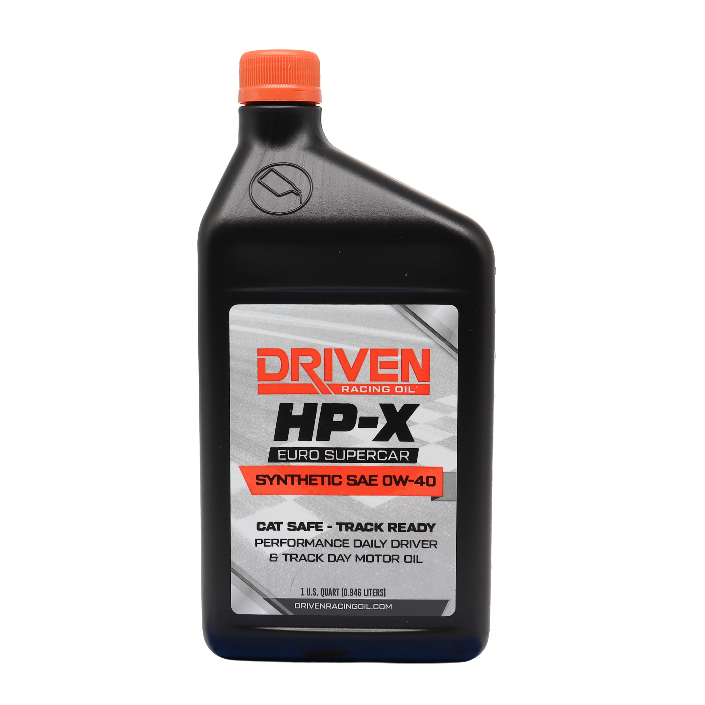 Driven Racing Oil HP-X Euro 0W40 Synthetic Motor Oil, 1 Quart