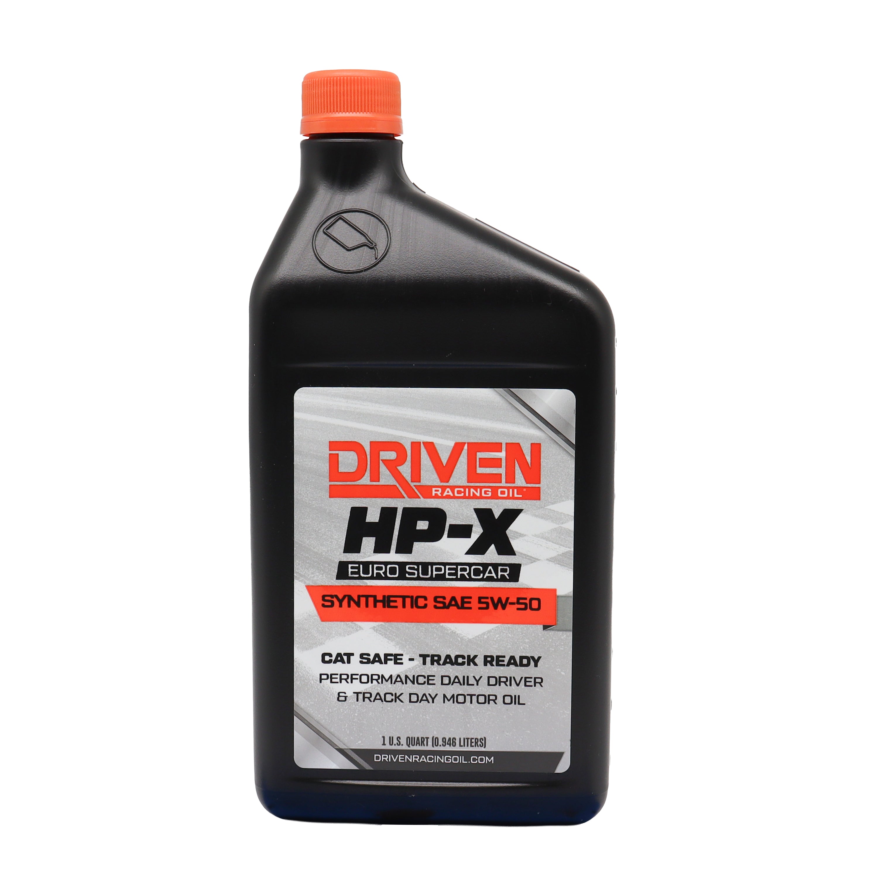 Driven Racing Oil HP-X Euro 5W50 Synthetic Motor Oil, 1 Quart