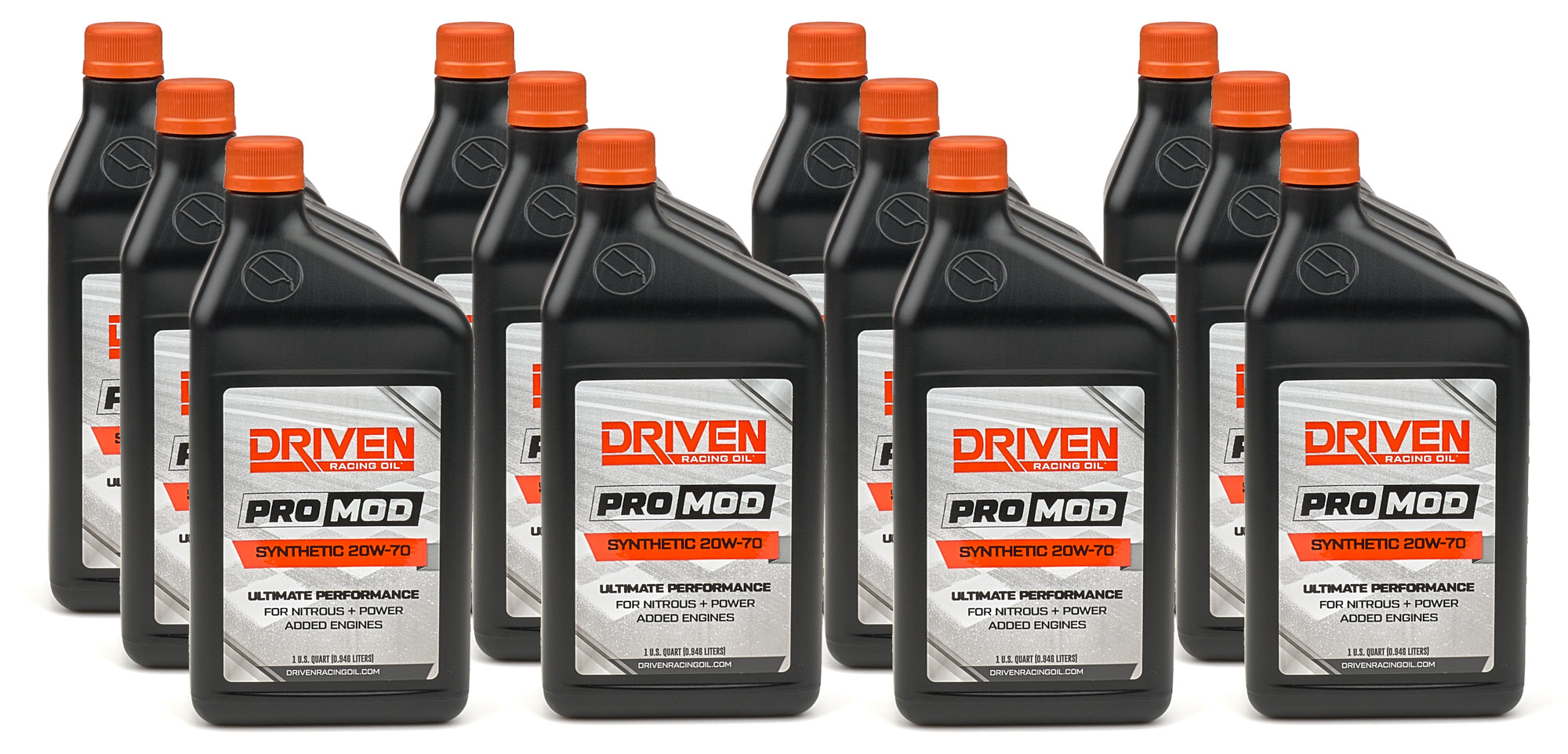 Driven Racing Oil ProMod 20W70 Synthetic Motor Oil Case of 12 Quarts