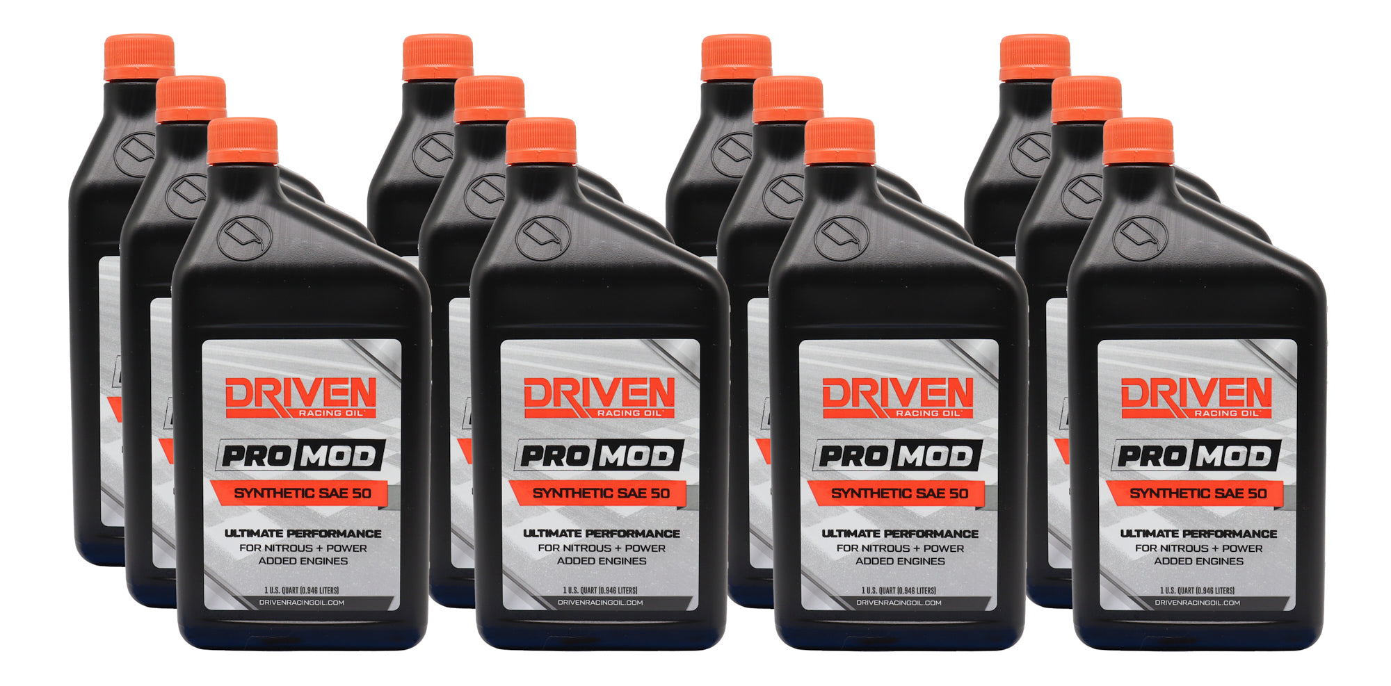 Driven Racing Oil ProMod 50W Synthetic Motor Oil 1 Quart - Case of 12