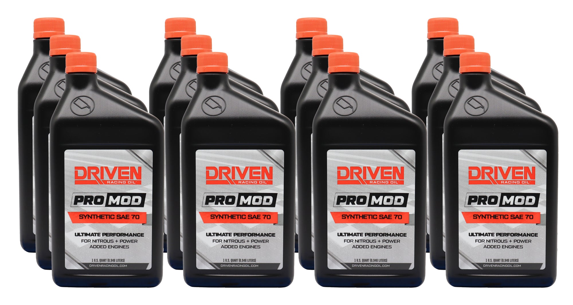 Driven Racing Oil ProMod 70W Synthetic Motor Oil Case of 12 Quarts