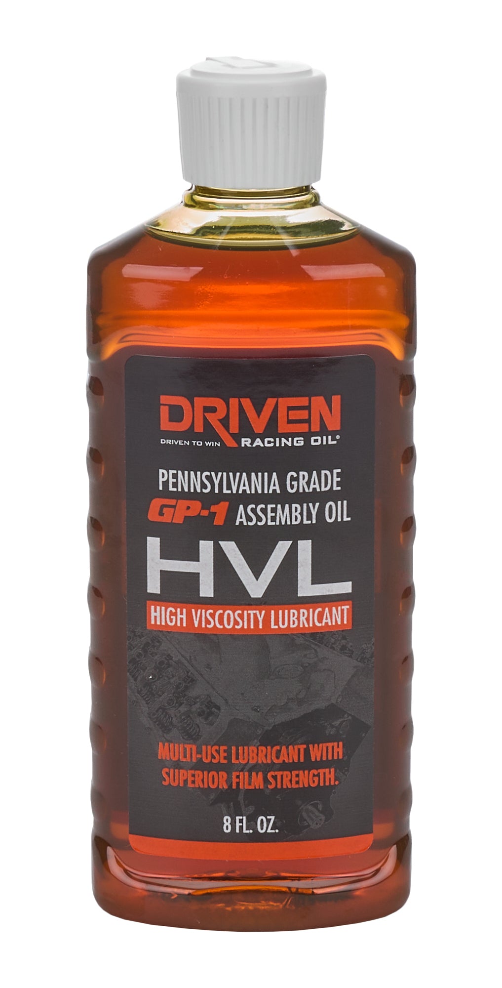 Driven Racing Oil HVL High Velocity Lube Assembly Lubricant 8 oz Bottle