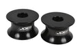 Joes Racing Products 10966-B Motor Mount Spacer Pair 1/2 Inch Thick Aluminum Black Anodized