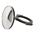 Joes Racing Products 11212 Side View Mirror, 3 Inch Diameter, Clamp-On Mount, Aluminum Black Anodized Finish