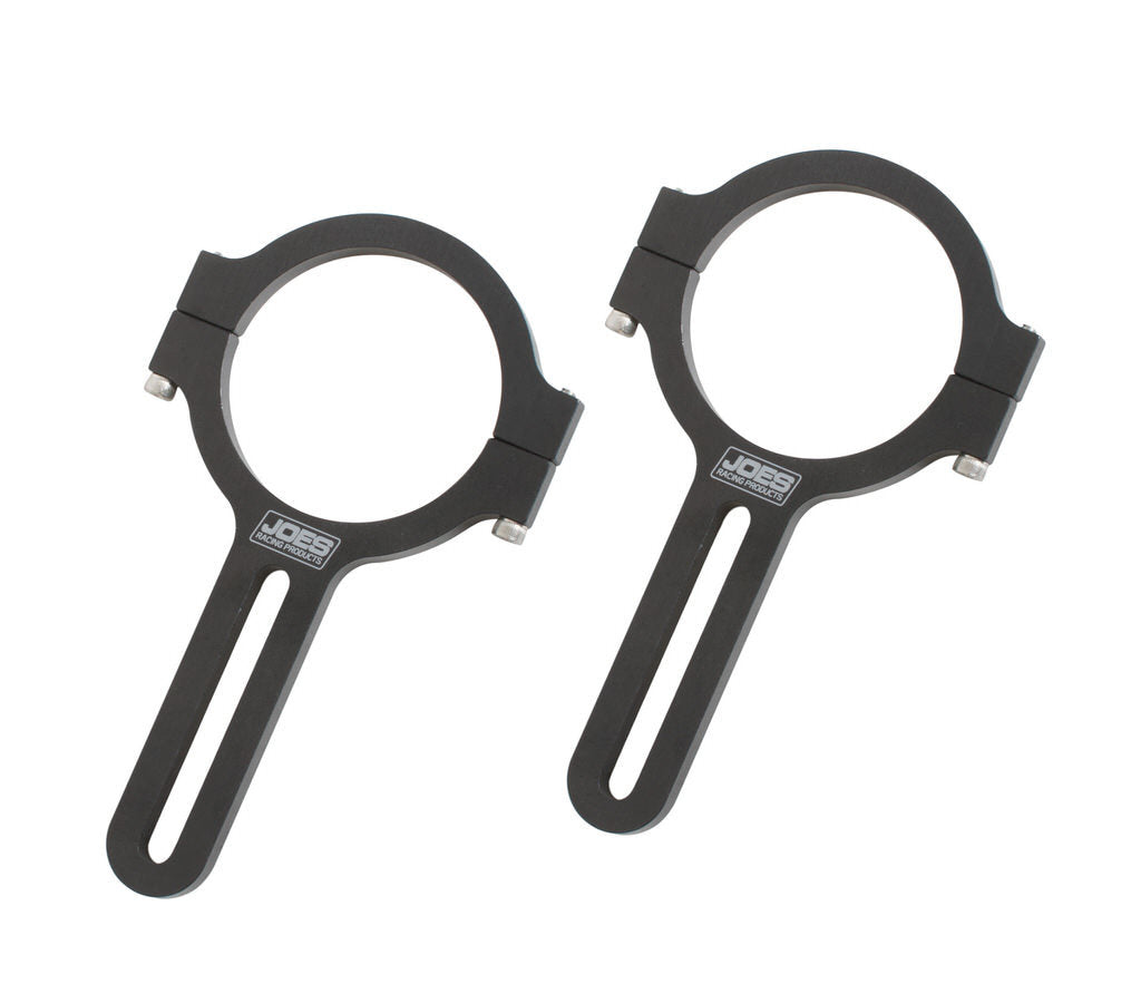 Joes Racing Products Mirror Brackets for 1-3/4 Inch Tubes, 3.5 Inch Length, Aluminum, Black Anodized Finish, Pair