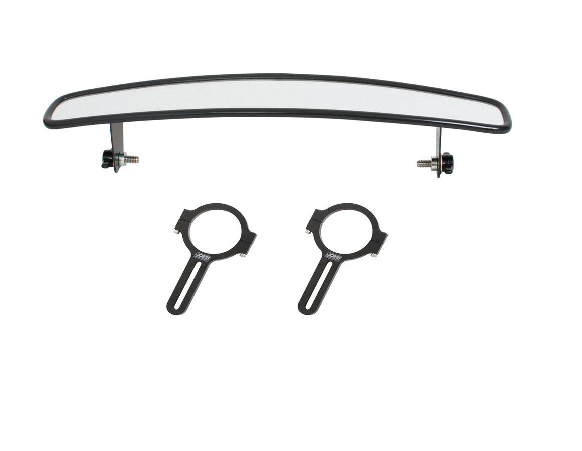 Joes Racing Products 11274 14-Inch Wide-Angle Rear View Mirror Kit with Clamp-On Mounts