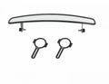 Joes Racing Products 11276 Rear View Wide Angle Mirror Kit, 14 Inch Length, Aluminum, Black Anodized Finish
