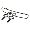 Joes Racing Products 11282 Rear View Mirror Kit with Wide Angle 17-Inch Aluminum Black Anodized