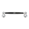 Joes Racing Products 12074 Aluminum Body Spoiler Support, 4 Inch Length, Black Anodized Finish