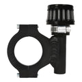 Joes Racing Products Breather Clamp-On 1-3/4 Inch Round Aluminum Air Filter with Mount, Black Anodized