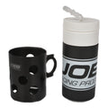Joes Racing Products Drink Bottle Kit with Mount for 1-3/4 Inch Tubes, Aluminum Black Anodized
