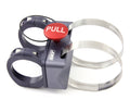 Joes Racing Products Fire Extinguisher Mount Clamp-On Tube Mount with Quick Release for 1-3/4 Inch Diameter Tubes