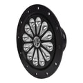 Joes Racing Products Fuel Filler Cap Assembly 13200-B with 2-1/4 Inch Hose Barb and Star Pattern Finish