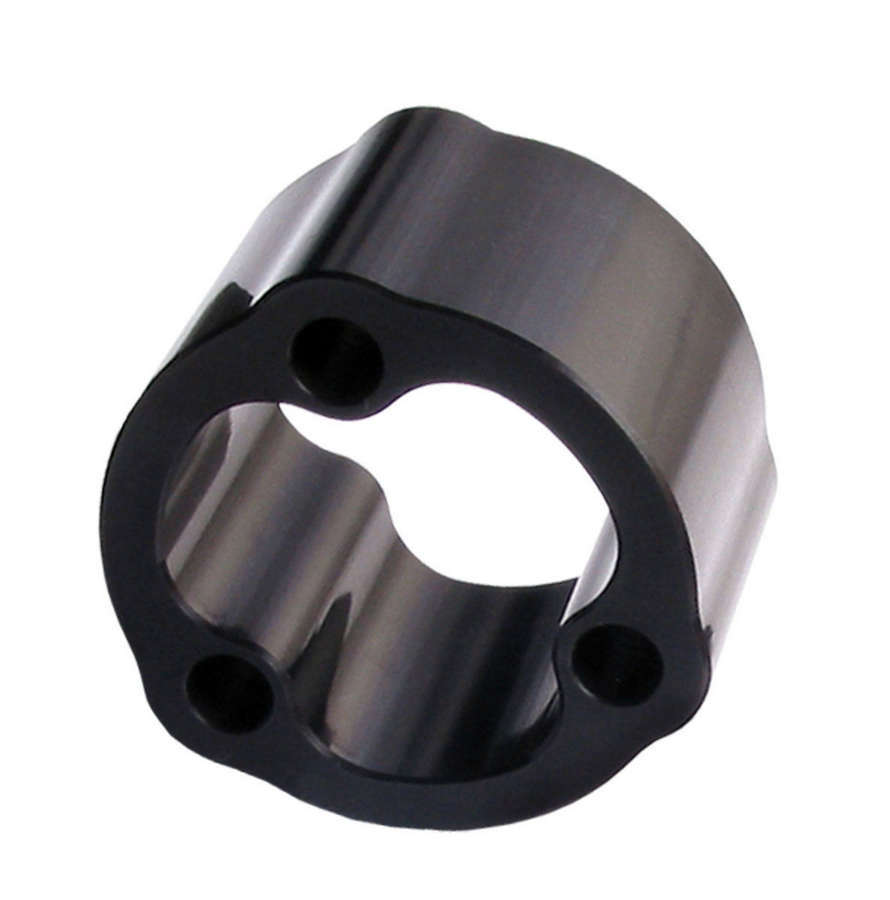 Joes Racing Products 13320 Steering Wheel Spacer 2 Inch Aluminum Black Anodized