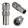 Joes Racing Products 13419-625 Quick Release Steering Wheel Coupler 5/8 Inch Weld-On Steel Natural Finish