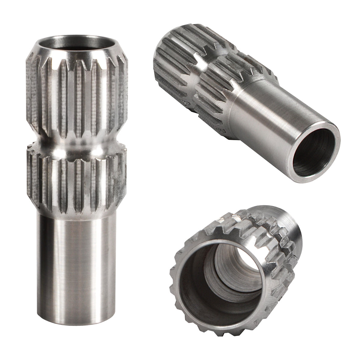 Joes Racing Products 13419-750 Quick Release Steering Wheel Coupler Weld-On 3/4 Inch 19 Spline Steel Natural Finish