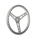 Joes Racing Products 13515-A 15-Inch Lightweight Aluminum Dished Steering Wheel with 3-Spoke Design