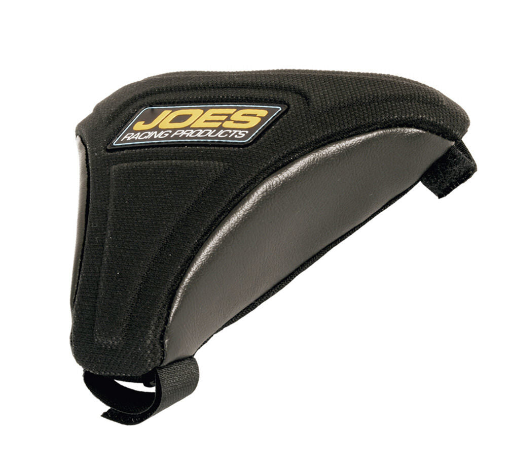 Joes Racing Products 13650 Steering Wheel Pad for 3-Spoke Steering Wheels with Joes Logo in Black