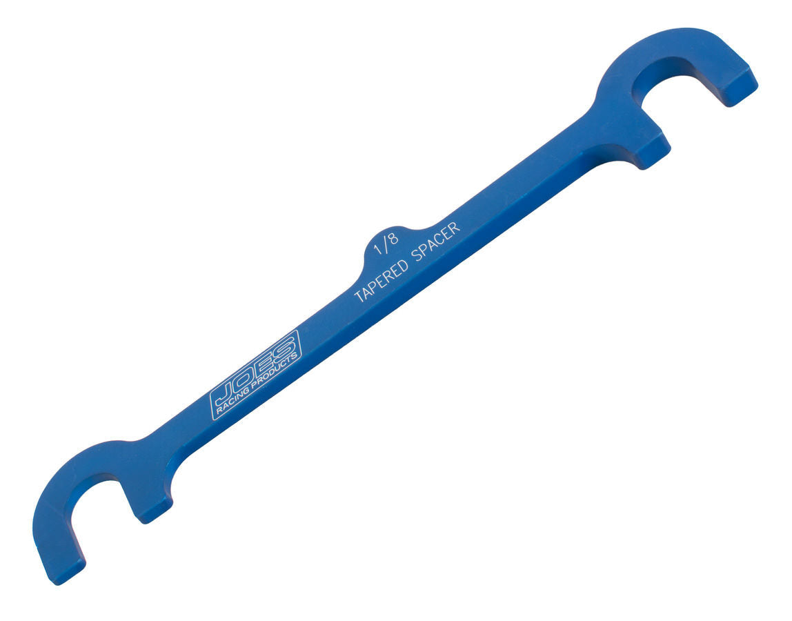 Joes Racing Products A-Arm Spacer Tapered 1/8 Inch Aluminum Blue Anodized Upper Control Arm Shim