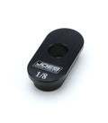 Joes Racing Products JOE14540 A-Plate Slug with 1/2 Inch ID Hole and 1/8 Inch Offset, Aluminum Black Anodized
