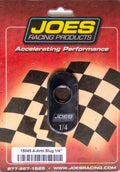 Joes Racing Products A-Arm Slug 15045 Control Arm Caster Bushing 1/2 Inch ID Hole 1/4 Offset Aluminum Black Anodized