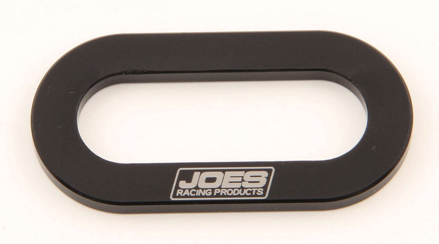 Joes Racing Products Control Arm Caster Slug 15051, 1/2 Inch ID Hole, Slotted Aluminum, Black Anodized Finish