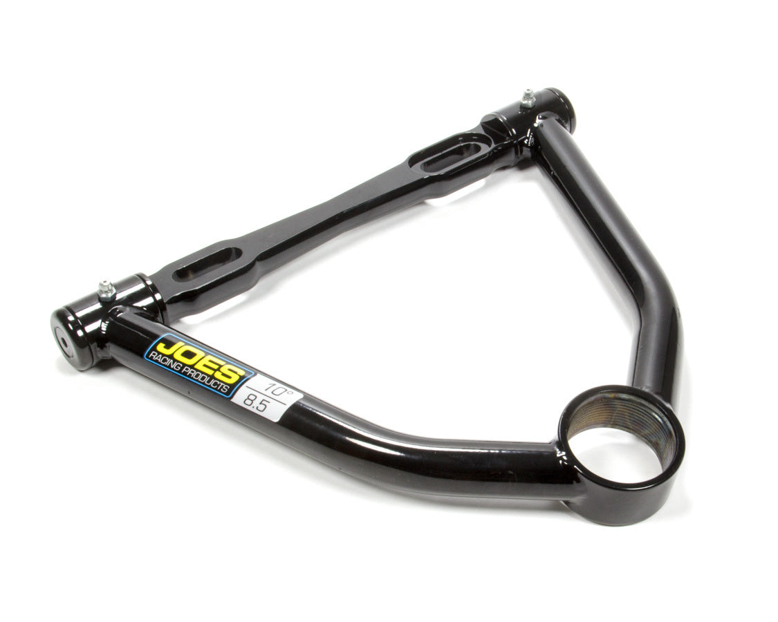 Joes Racing Products A-Arm 15510 SL with 8.5 Inch Length and 10 Degree Angle, Screw-In Ball Joint, Aluminum and Steel Construction, Black Powder Coat Finish