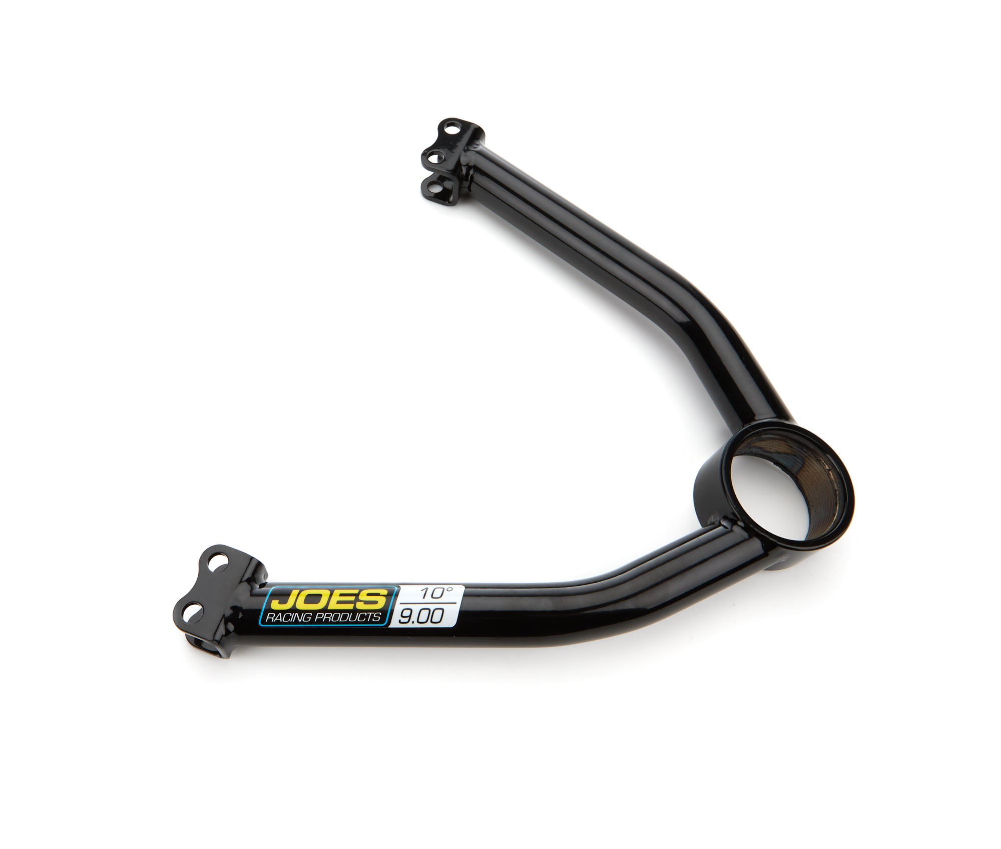 Joes Racing Products 15520 SLBA Control Arm with Tubular Design and Bearing Style for Upper Suspension, 9 Inch Length, 10 Degree Angle, Steel Construction with Black Powder Coat Finish