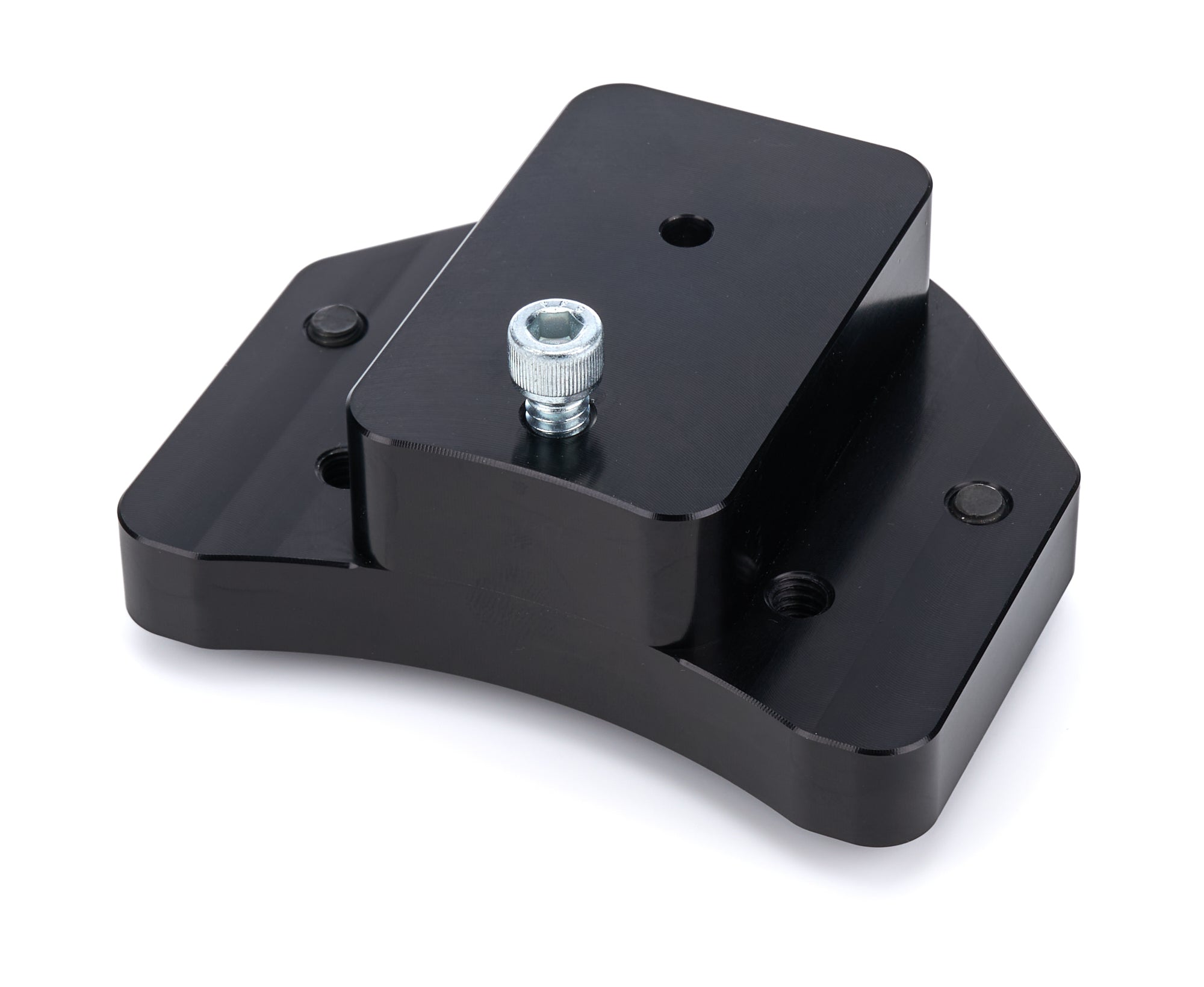 Joes Racing Products 15952 Bolt-In Ball Joint Adapter Aluminum Black Anodized Small GM Style