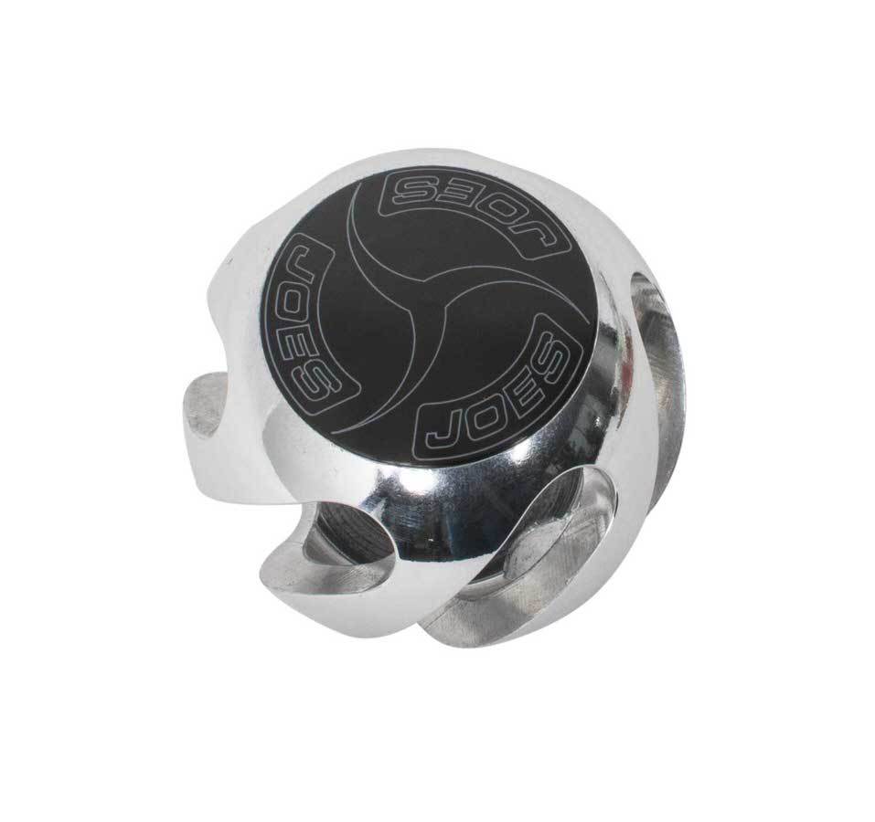 Joes Racing Products Shift Knob 16022 Lightweight Aluminum Polished 3/8-16 Thread Universal