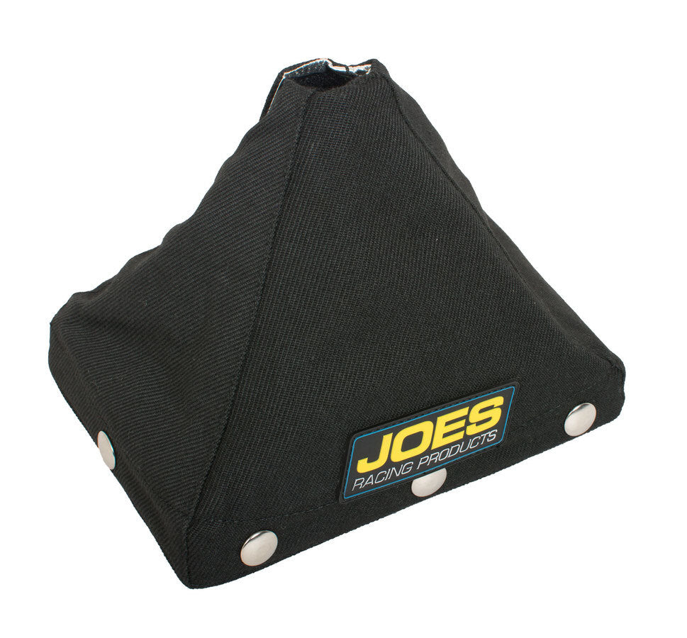 Joes Racing Products 16550 Black CarbonX Shift Boot Assembly with Aluminum Mounting Base, 5-1/2 x 7-1/2 Inches