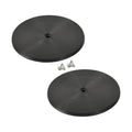 Joes Racing Products Nose Duct Cap 3 Inch Plastic Black Pair
