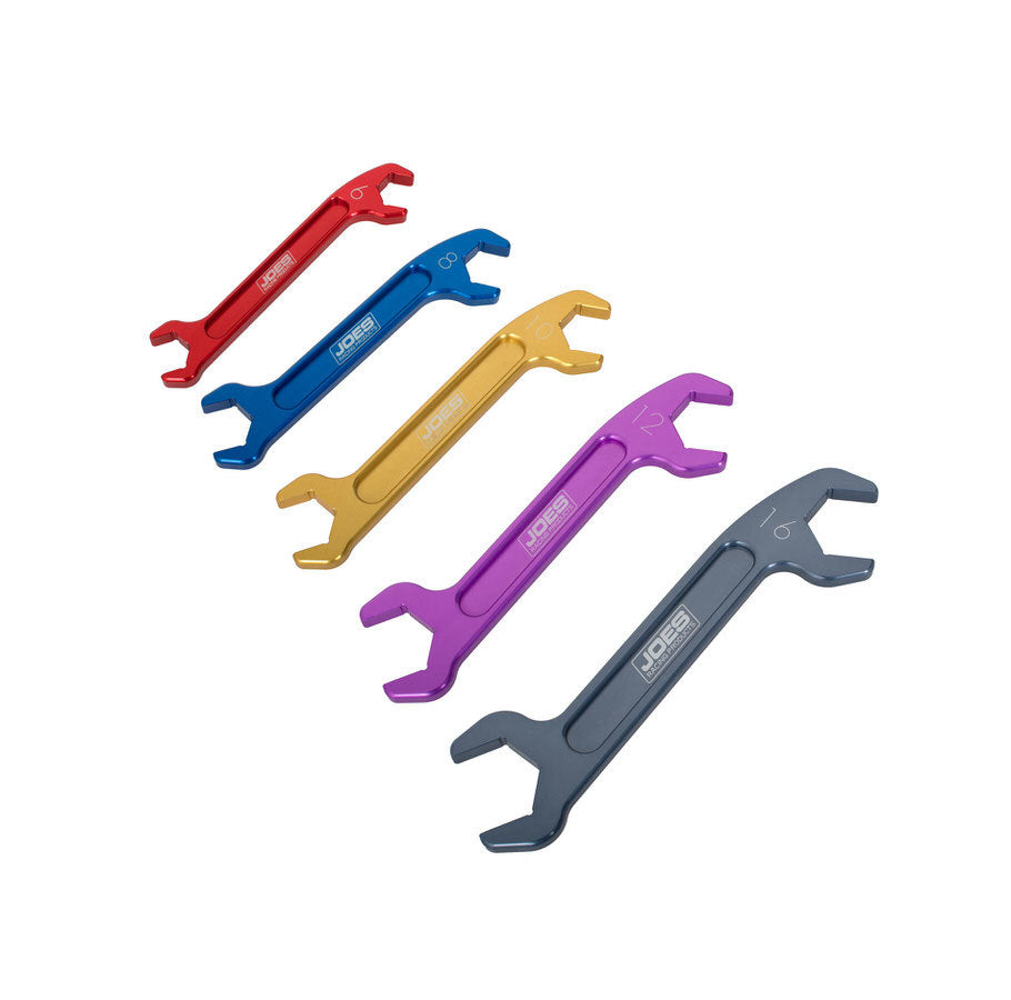 Joes Racing Products Aluminum Double Ended Wrench Set 6AN to 16AN