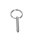 Joes Racing Products Replacement Pin for Shock Canister Mount, Steel, Zinc Plated, Part Number 19450