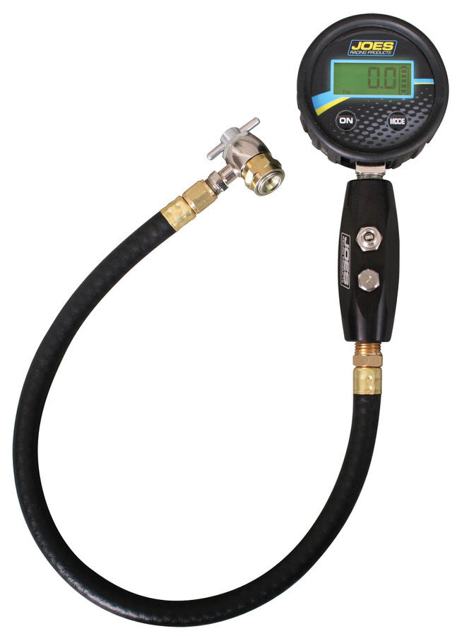 Joes Racing Products Inflation Tool Shock 200 PSI Digital with Gauge and Controlled Flow Inlet