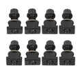 Joes Racing Products 25155 T-Nuts for Rotor Flange, 5/16-24 Inch Thread, Steel with Black Oxide Finish, Set of 8