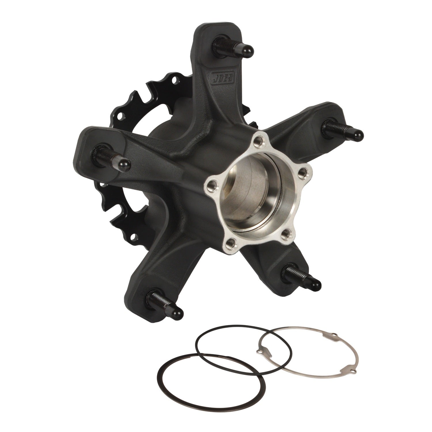 Joes Racing Products 25336-B Wheel Hub Kit for Wide 5 Applications with Aluminum Construction and Black Finish
